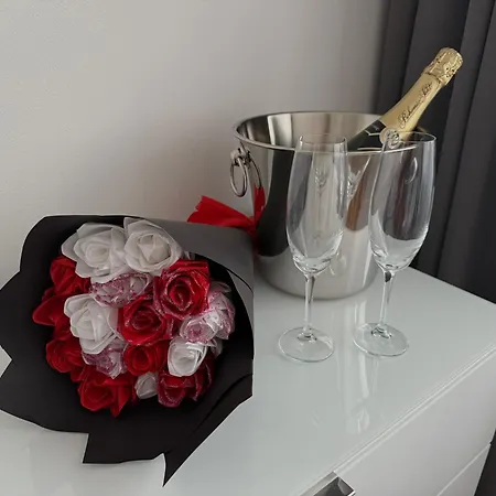 Apartment S Balkonem, Klimatizaci A Infrasaunou